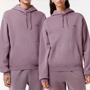 LACOSTE Mauve Hoodie